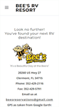 Mobile Screenshot of beesrvresort.com
